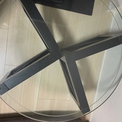 マルニ木工　ガラステーブルの画像