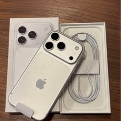 Iphone 17 pro 256G  シルバー新品未使用の画像