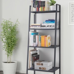 IKEAスチールラック(ブラック)の画像