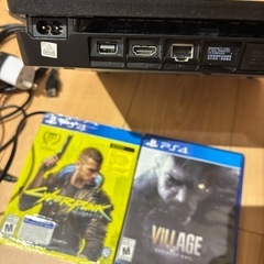 【PS4 セット】海外版｜本体＋コントローラー2個＋ゲーム2本 の画像