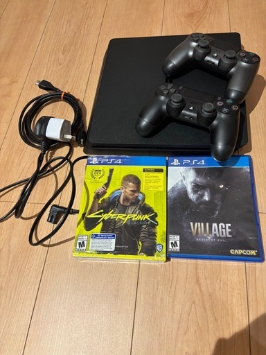 【PS4 セット】海外版｜本体＋コントローラー2個＋ゲーム2本