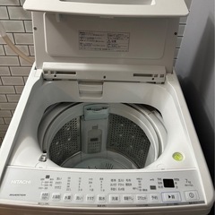 【洗濯機】 HITACHI 日立全自動電気洗濯機型式 ビートウォッシュ BW-V70G (三階エレベーターなし)の画像