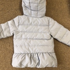 ダウンコート　女の子　100-120？　sサイズの画像