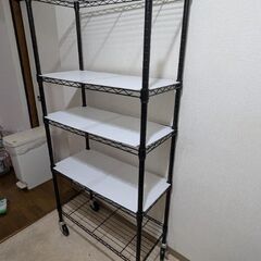 スチールラック　美品　引き取り限定の画像