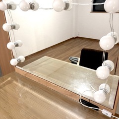 【美品】ドレッサー　女優ミラー　化粧台
の画像