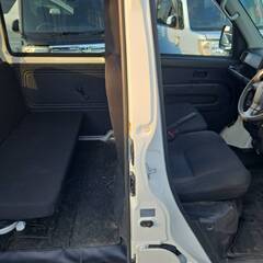 H30年式ハイゼットカーゴ　DX　SA3　AT車　2WD  白　後期型　車検付きコミコミ価格　の画像