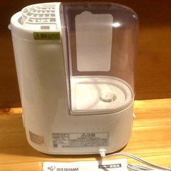 アイリスオーヤマ加湿器　新品/未使用　取説付きの画像