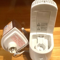 アイリスオーヤマ加湿器　新品/未使用　取説付きの画像