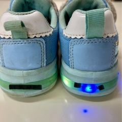 プリンセス　アナ雪スニーカー　15cmの画像