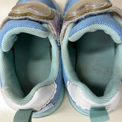 プリンセス　アナ雪スニーカー　15cmの画像