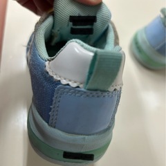 プリンセス　アナ雪スニーカー　15cmの画像