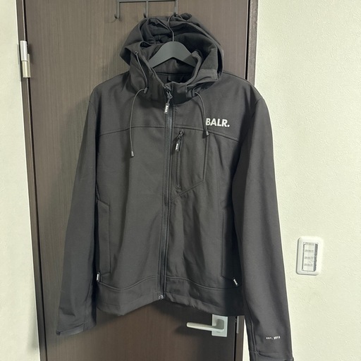 BALR. ボーラー　XXL　ブラック フード付きジャケット　ジャンパー