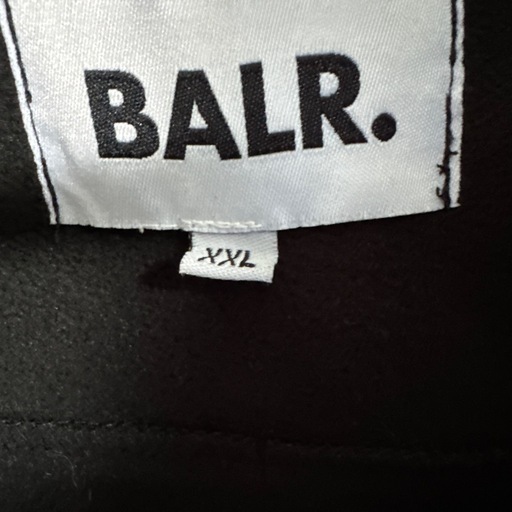 BALR. ボーラー　XXL　ブラック フード付きジャケット　ジャンパー