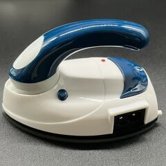 【⭐️全額返金保証⭐️】◯DOSHISHA ミニアイロン　DMA-04 青　2020年製の画像