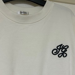 未使用 INGNI スウェットミニワンピース アイボリー Mの画像