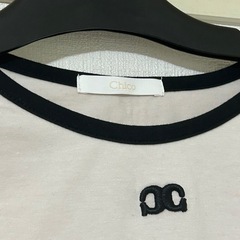 Chico ベージュ 長袖 クロップドTシャツの画像