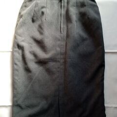 GRANJOUE グレー ロングタイトスカート サイズMの画像