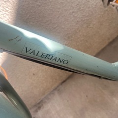 バレリアーノ 薄い緑変速ギア付き自転車の画像