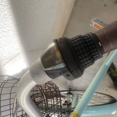 バレリアーノ 薄い緑変速ギア付き自転車の画像