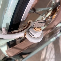 バレリアーノ 薄い緑変速ギア付き自転車の画像