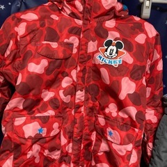 ミッキー　スノーウェア１２０センチの画像