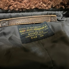 【良品】AVIREX G-1フライトsize40(実寸M〜L相当）　値下げ可能！の画像