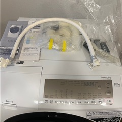 送料無料　設置込　動作保証　美品　ITACHI BD-SG100GL ドラム式 洗濯 乾燥機 左開き 2023年購入　日立　　　の画像