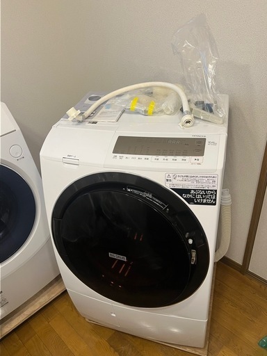 美品　動作保証　美品　ITACHI BD-SG100GL ドラム式 洗濯 乾燥機 左開き 2023年購入　日立