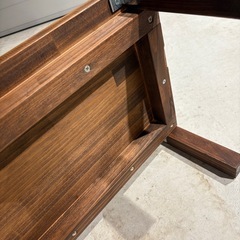 パイン材ローテーブルDIY品の画像