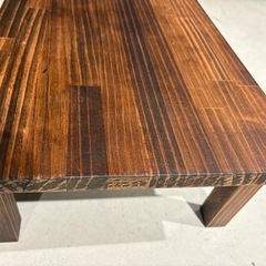 パイン材ローテーブルDIY品の画像