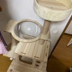 キャットタワー、一部破損有りですが、8000円くらいだったかな⁉️の画像