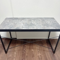 ニトリ　デスク(ステインSN01-120 DGY)の画像