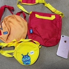 アンパンマンバッグさんてん3点の画像