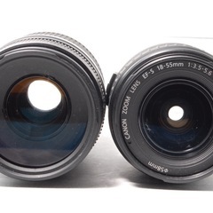 Canon EOS 9000D ダブルズームキット スマホ転送 Wi-Fi機能付の画像