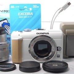 OLYMPUS PEN E-PL1S レンズキット14-42mm ⅡRスマホ転送の画像