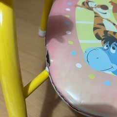 ベビーチェアー キッズチェアー プーさん アヒル付きの画像