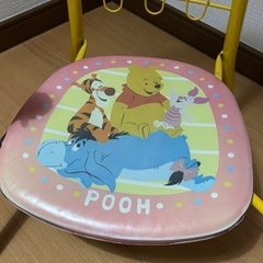ベビーチェアー キッズチェアー プーさん アヒル付きの画像