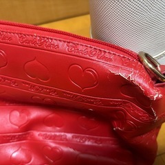 CarloRino ハンドバッグ 白　インナーバッグ付きの画像