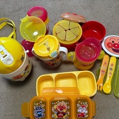 アンパンマン☆離乳食  食器せっとセットの画像