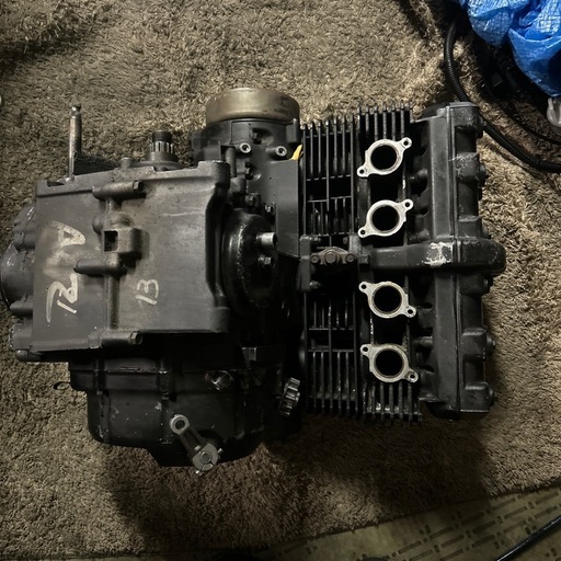 ゼファー400エンジン