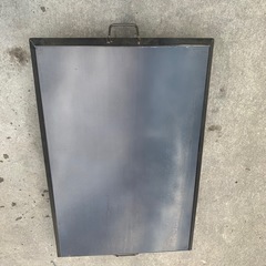 焼肉　焼きそば　鉄板焼き　BBQ 大きい鉄板　芋煮会　600mm×900mmの画像