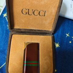 GUCCI ヴィンテージ ガスライター 箱付き 動作品の画像