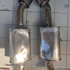 V37スカイライン柿本マフラーの画像