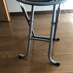 パイプ椅子の画像