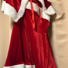 【未使用】クリスマスワンピース、ケープの画像