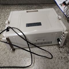 コイズミ 800W 電気ファンヒーター KFH-0841 1992年製の画像