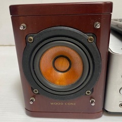訳あり ビクター EX-AK1 ウッドコーン DVD ミニコンポ 音響機器の画像