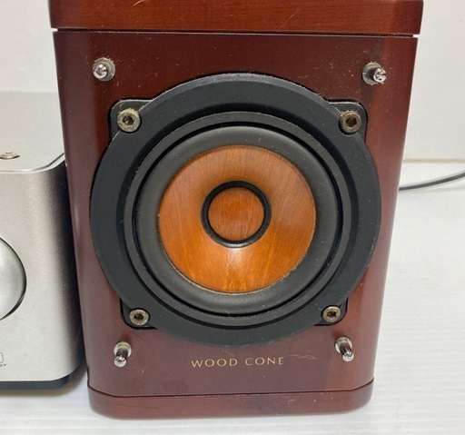 訳あり ビクター EX-AK1 ウッドコーン DVD ミニコンポ 音響機器