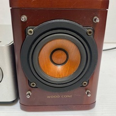 訳あり ビクター EX-AK1 ウッドコーン DVD ミニコンポ 音響機器の画像