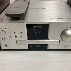 訳あり ビクター EX-AK1 ウッドコーン DVD ミニコンポ 音響機器の画像